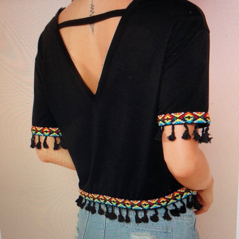 Geometric top - Picture 2 of 2